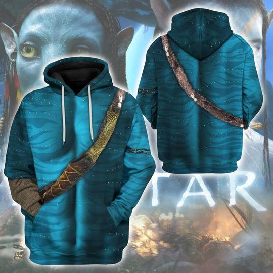 Avatar Cosplay 3D Hoodie, Jake Sully Neytiri Kiri Neteyam Shirt