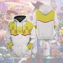 Jesssie Toy Story 3D Shirt, Toy Story Cosplay Group Hoodie