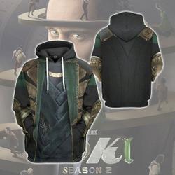 Mischief TV Series Costume, Mischief Green Suit 3D Hoodie