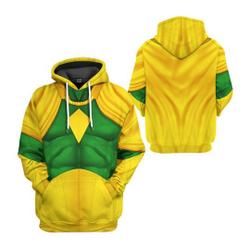 Vision Cosplay 3D Shirt, Marvel Hero Halloween Costume Hoodie