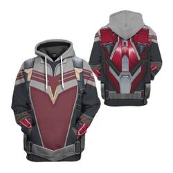 Falcon Cosplay 3D Shirt, Marvel Hero Halloween Costume Hoodie