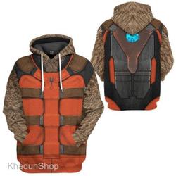 Rocket Racoon Guardian Of The Galaxy 3D Hoodie
