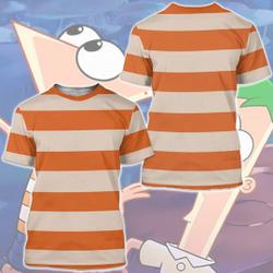 Phineas 3D Costume Shirt, Cosplay Matching Team Meaningful Gift For Family Gift For Boyfriend Valentine Gift