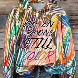 Broken Crayons Still Color Sweatshirt, Motivational Hoodie, Mental Health T-Shirt, Positive Sweatshirt, Quote Sweatshirt