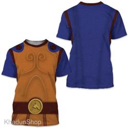 Hercules Full Over Print 3D Shirt| Hercules Costume Shirt Meaningful Gift For Family Gift For Boyfriend Valentine Gift