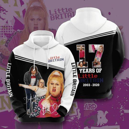 Little Britain 3D Hoodie