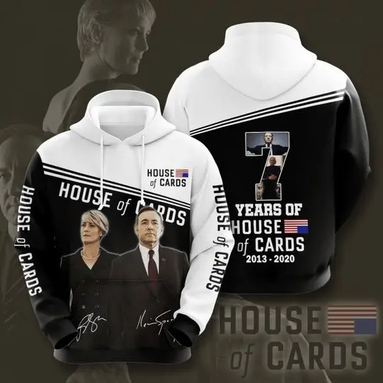 House Of Cards 3D Hoodie