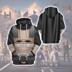 3D Star Wars Darth Raven Cosplay Custom Hoodie, Star War 3D Hoodie