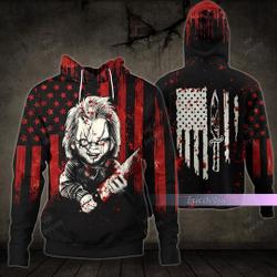 Chucky Halloween Hoodie, Chucky Halloween Horror Movie Shirt