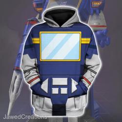 Robotic Warriors Unisex Tracksuit 3D Shirt, Micro Cassette Robot 3D Hoodie