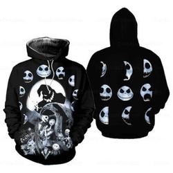 Jack Skellington 3D Hoodie, Nightmare before Christmas
