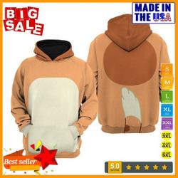 Cute Puppy Character Costume 3D Hoodie, Animated 3D Hoodie