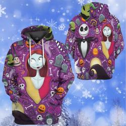 Sally 3D Hoodie, The Nightmare Before Christmas 3D Hoodie