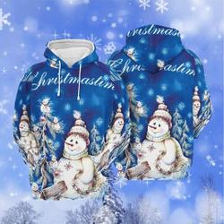 Snowman 3D Hoodie