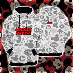 Mickey Mouse 3D Full Over Printed Shirt, Mickey Mouse Hoodie