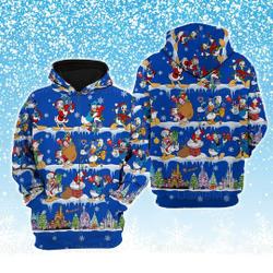 Donald Hoodie, All Over Printed 3D Hoodie