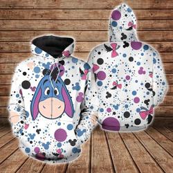 Disney Eeyore Hoodie, Eeyore Hoodie, Eeyore Disney 3D Hoodie
