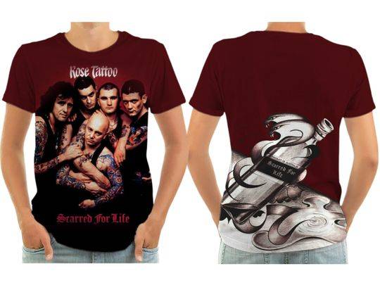 Rose Tattoo, the 70s, 80s, and 90s Rock Legends Meaningful Gift For Family Gift For Boyfriend Valentine Gift