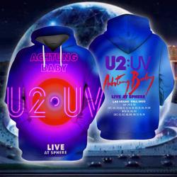 U2 Ultraviolet Sphere 2023 Hoodie ,U2 Live at Sphere Hoodie