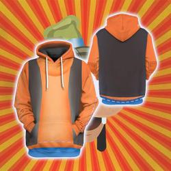 Disney Character Goofy Cosplay Costume 3D Hoodie For Men And Women