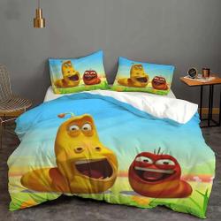 Larva TV Halloween Cover Bedding  Quilt Cover Pillow Case Christmas Gift Dorm Bedroom.jpgt For Your Girlfriend Boyfriend Gift For Love Gift For Friend Best Valentine Present Holiday Gift
