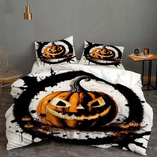 Halloween Cover Bedding Quilt Cover Pillow Case Christmas Gift Dorm BedroomGift For Your Girlfriend Boyfriend Gift For Love Gift For Friend Best Valentine Present Holiday Gift