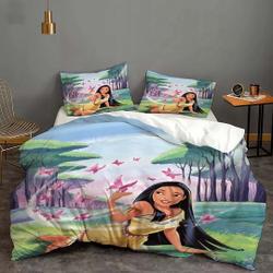 Pocahontas Quilt Cover Bedding  Quilt Cover Pillow Case Christmas Gift Dorm Bedroom Home Decoration.jpgt For Your Girlfriend Boyfriend Gift For Love Gift For Friend Best Valentine Present Holiday Gift