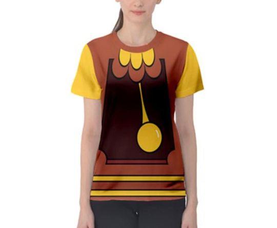 Cogsworth Beauty and the Beast Inspired ATHLETIC Shirt Meaningful Gift For Family Gift For Boyfriend Valentine Gift