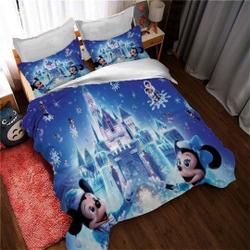 Personalized Mickey Mouse Duvet Covers Bedding Set Gift For Your Girlfriend Boyfriend Gift For Love Gift For Friend Best Valentine Present Holiday Gift