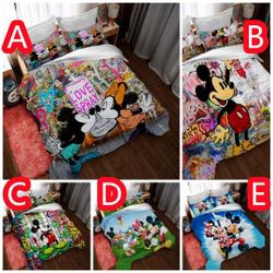 Personalized Mickey Mouse Duvet Covers Bedding Set Gift For Your Girlfriend Boyfriend Gift For Love Gift For Friend Best Valentine Present Holiday Gift