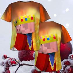 3D T-Shirt All Over Print Technoblade Game Novelty 3D Shirt Meaningful Gift For Family Gift For Boyfriend Valentine Gift