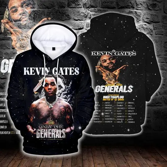 KG Music 3D Hoodie, Only The Generals Tour 2023