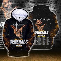 KG Music 3D Hoodie, Only The Generals Tour 2023
