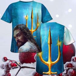 3D T-Shirt Raggedy All Over Print Jason Momoa Casual 3D Shirt Meaningful Gift For Family Gift For Boyfriend Valentine Gift