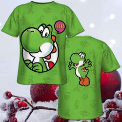 3D T-Shirt All Over Print Yoshi Top Tees Super Game 3D Shirt Meaningful Gift For Family Gift For Boyfriend Valentine Gift