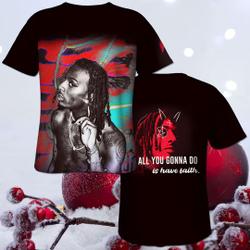 3D T-Shirt All Over Print Playboi Carti Top Tees 3D Shirt Meaningful Gift For Family Gift For Boyfriend Valentine Gift