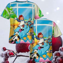 3D T-Shirt Raggedy All Over Print Ann And Andy Movie Cute 3D Shirt Meaningful Gift For Family Gift For Boyfriend Valentine Gift