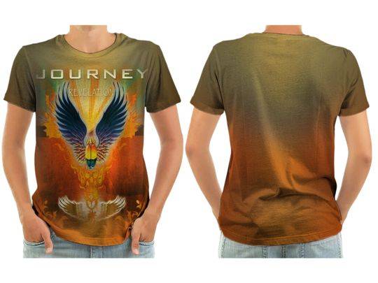 Journey Music Vintage 3D Tshirt Meaningful Gift For Family Gift For Boyfriend Valentine Gift