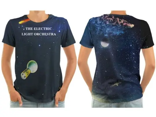Electric Light Orchestra Music Vintage 3D Tshirt Meaningful Gift For Family Gift For Boyfriend Valentine Gift