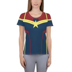 A Marvelous Captain Women's Running Costume T-shirt Meaningful Gift For Family Gift For Boyfriend Valentine Gift