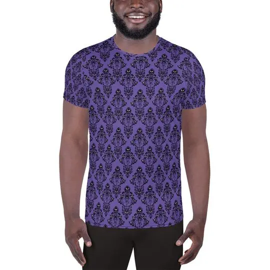 Haunted Mansion Running Costume 3D T-shirt Meaningful Gift For Family Gift For Boyfriend Valentine Gift