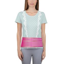 Sheep Herding Girl Running Costume 3D T-shirt Meaningful Gift For Family Gift For Boyfriend Valentine Gift