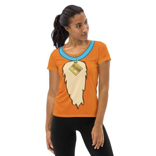 A Dog Named Lady Running Costume 3D T-shirt Meaningful Gift For Family Gift For Boyfriend Valentine Gift