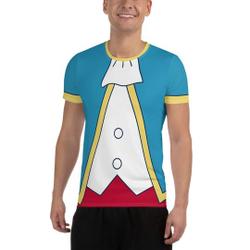 Wine and Dine Revolutionary Mouse Costume 3D T-shirt Meaningful Gift For Family Gift For Boyfriend Valentine Gift