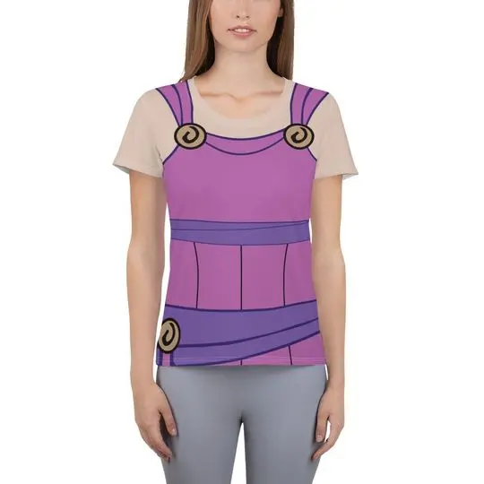 Megara Women's Running Costume 3D T-shirt Meaningful Gift For Family Gift For Boyfriend Valentine Gift