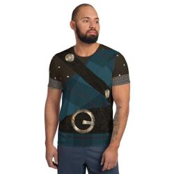 Brave King Running Costume 3D T-shirt Meaningful Gift For Family Gift For Boyfriend Valentine Gift