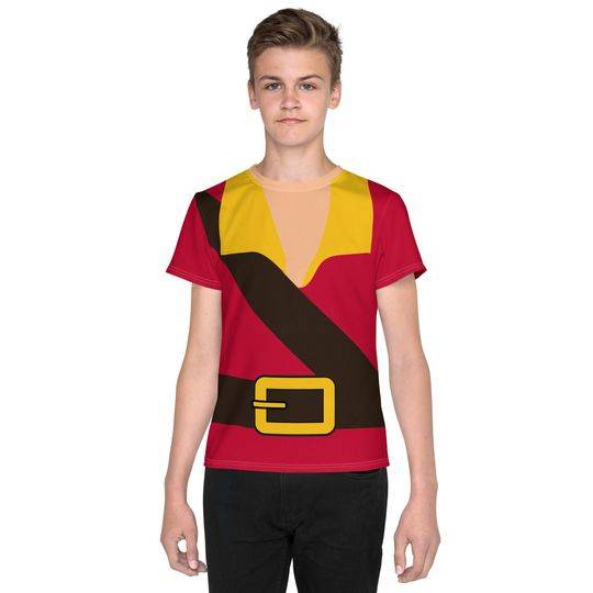 Gaston Running Costume 3D T-shirt Meaningful Gift For Family Gift For Boyfriend Valentine Gift