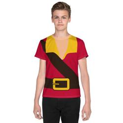 Gaston Running Costume 3D T-shirt Meaningful Gift For Family Gift For Boyfriend Valentine Gift
