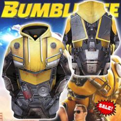 BumbleBee 3D Full Over Print Hoodie | BumbleBee Optimus Hoodie