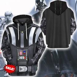 Darth Vader Costume 3D Hoodie, Star Wars Movie Character Hoodie